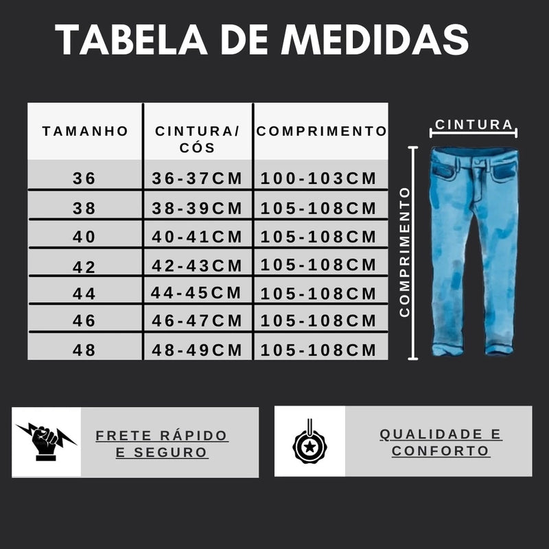 Calça Jeans Skinny Com Zíper Lycra Elastano Masculina Nova Tendencia