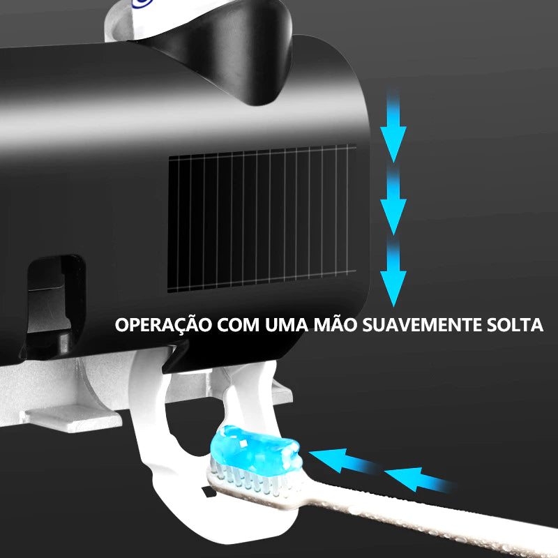 Suporte Escova de Dentes Esterilizador Com Luz UV Antibacteriano Decoracão Banheiro