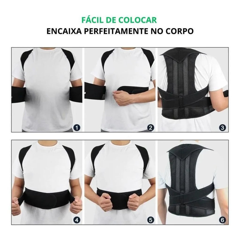 Corretor Postural 2 em 1