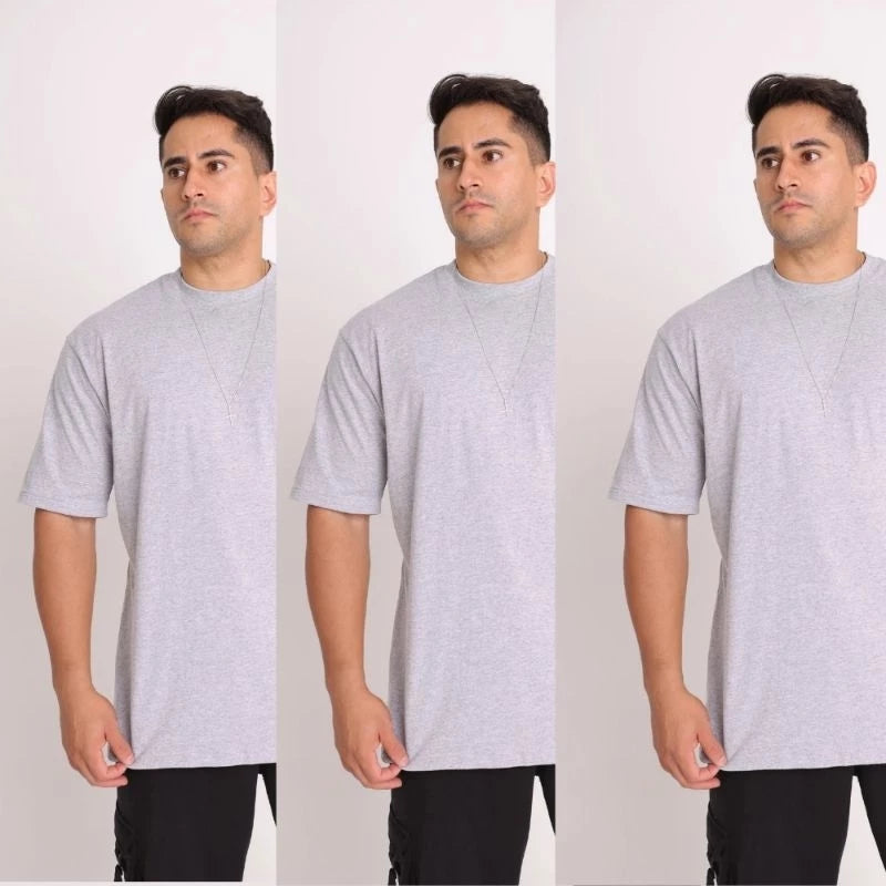 Oversized Masculina 100% Algodão Premium