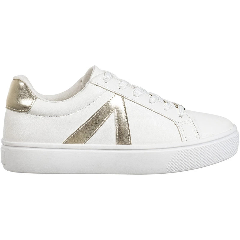 Tenis Branco Feminino Casual Confortável Clássico