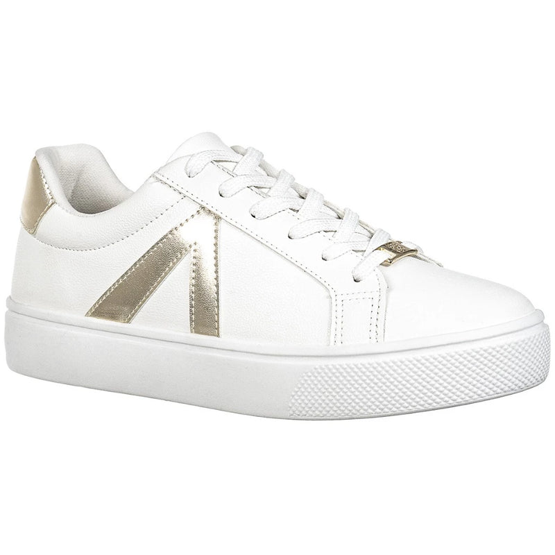 Tenis Branco Feminino Casual Confortável Clássico