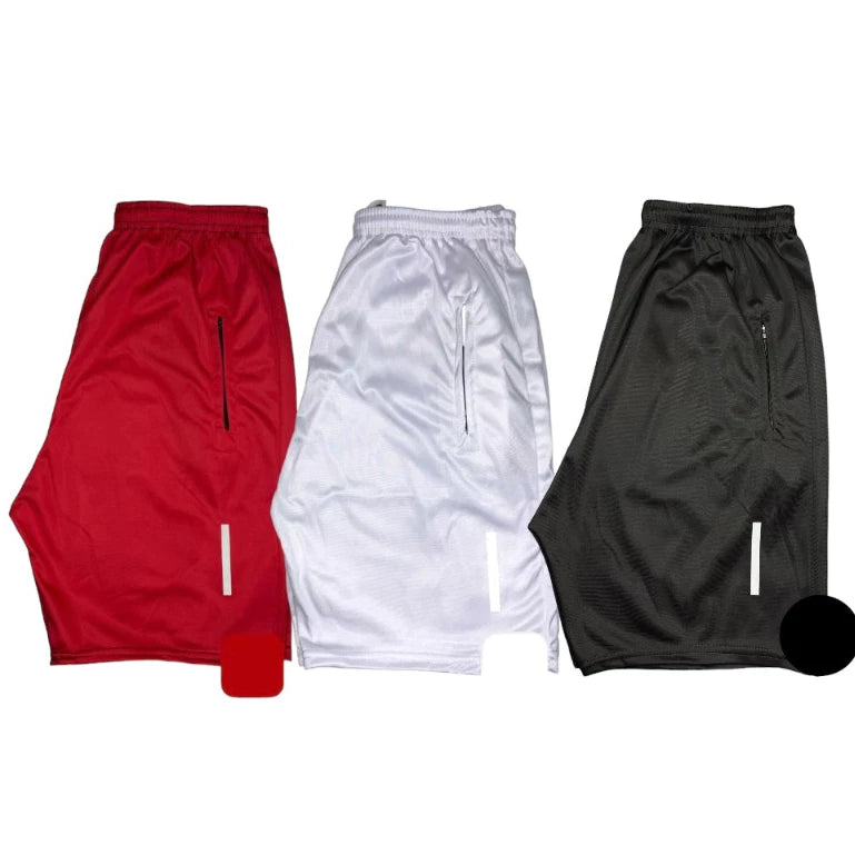 KIT 3 BERMUDAS MASCULINA - SHORTS MASCULINO