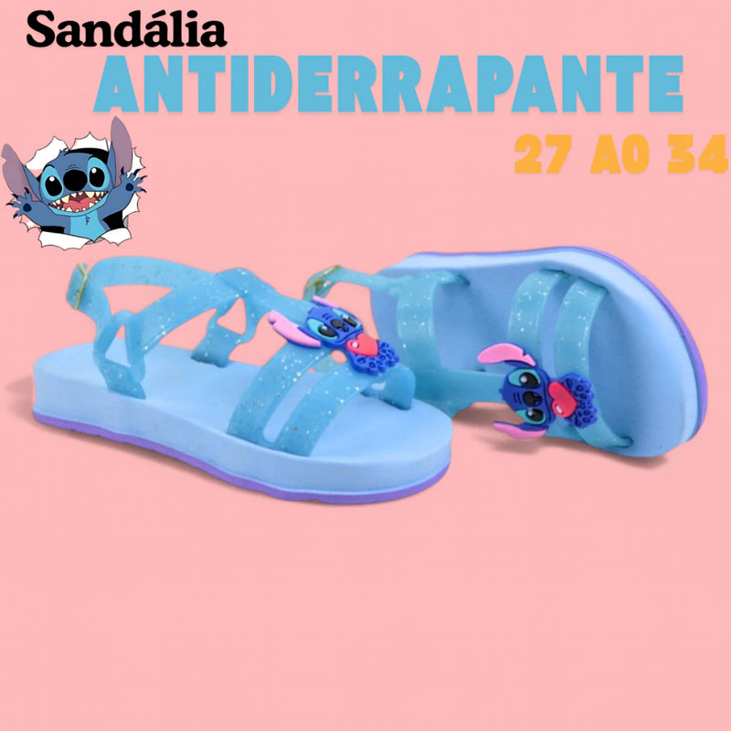 Sandália Infantil do Stitch