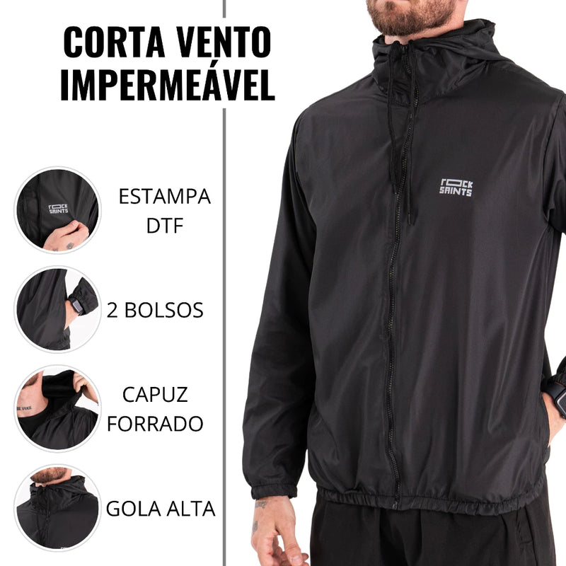 Corta Vento Masculina Impermeável