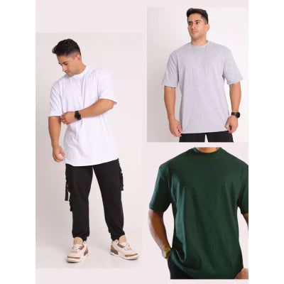 Oversized Masculina 100% Algodão Premium