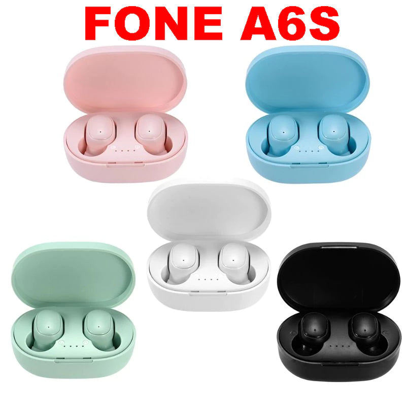 Fone Bluetooth A6S Sem Fio