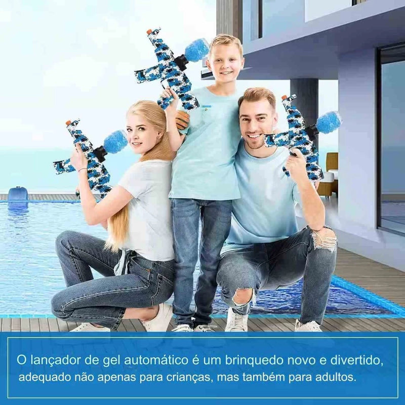 Arma Elétrica com Bolinhas de Gel